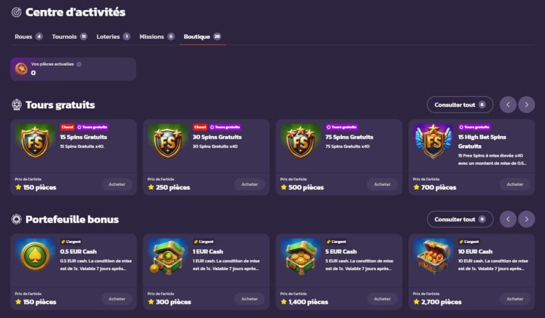 Coolzino Casino boutique