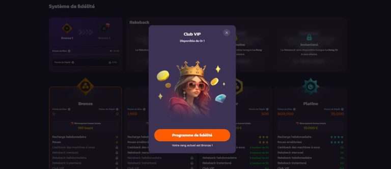 Coolzino Casino club VIP